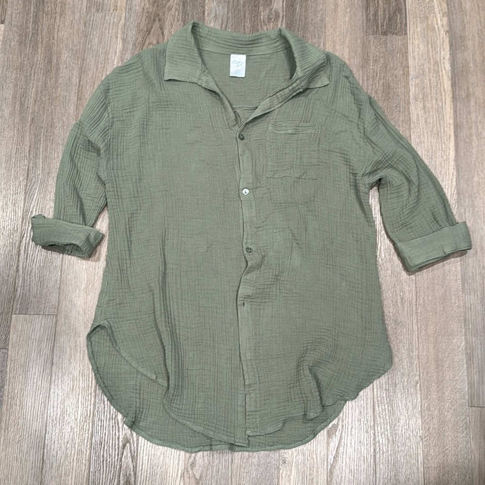 Target gauze shirt
